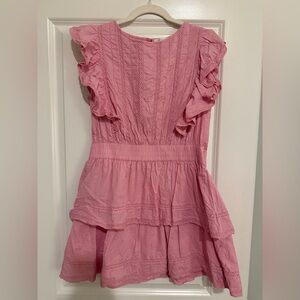 Chelsea & Violet Pink Ruffle Dress